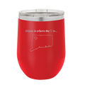 Connecticut Heart Wine Cup | Red