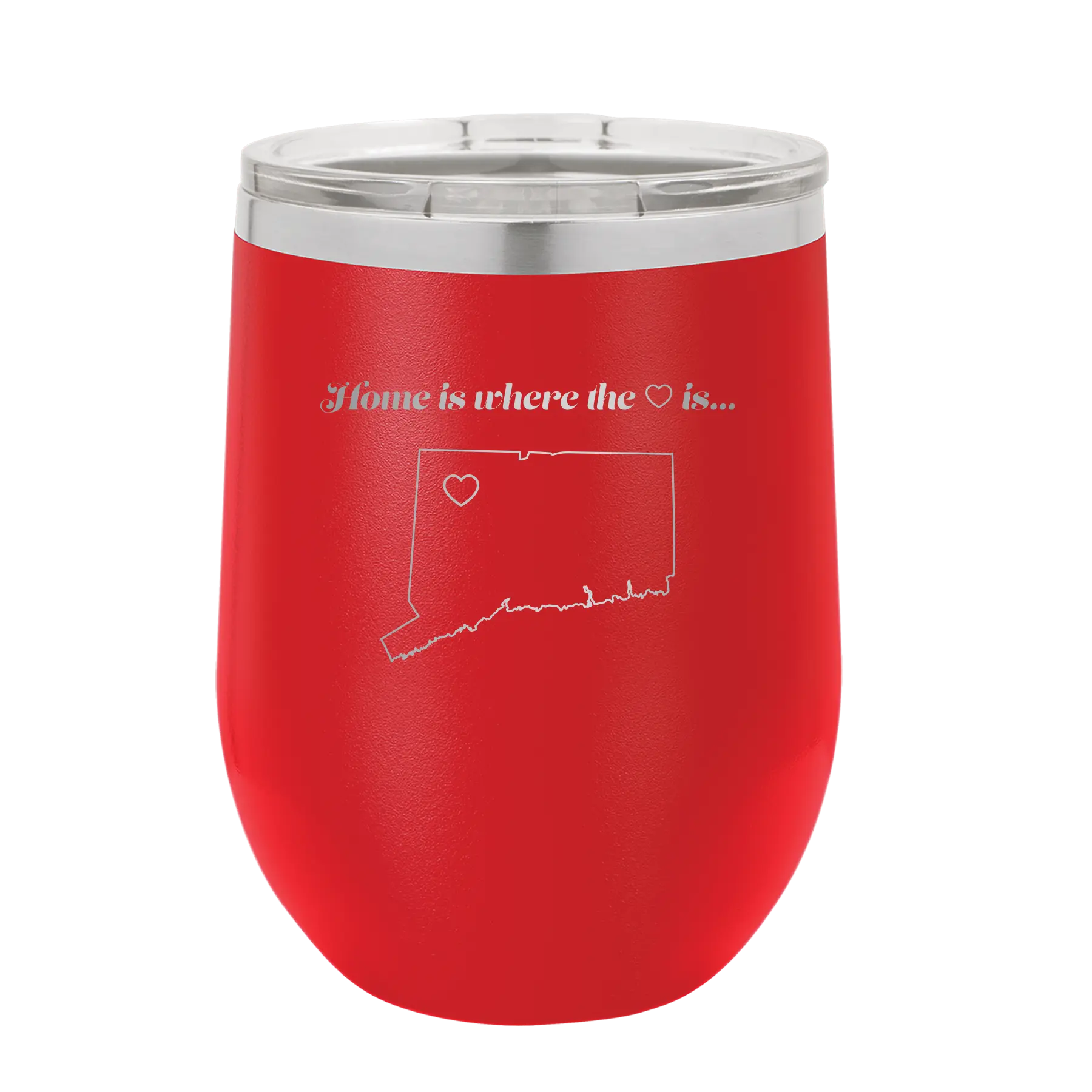 Connecticut Heart Wine Cup | Red