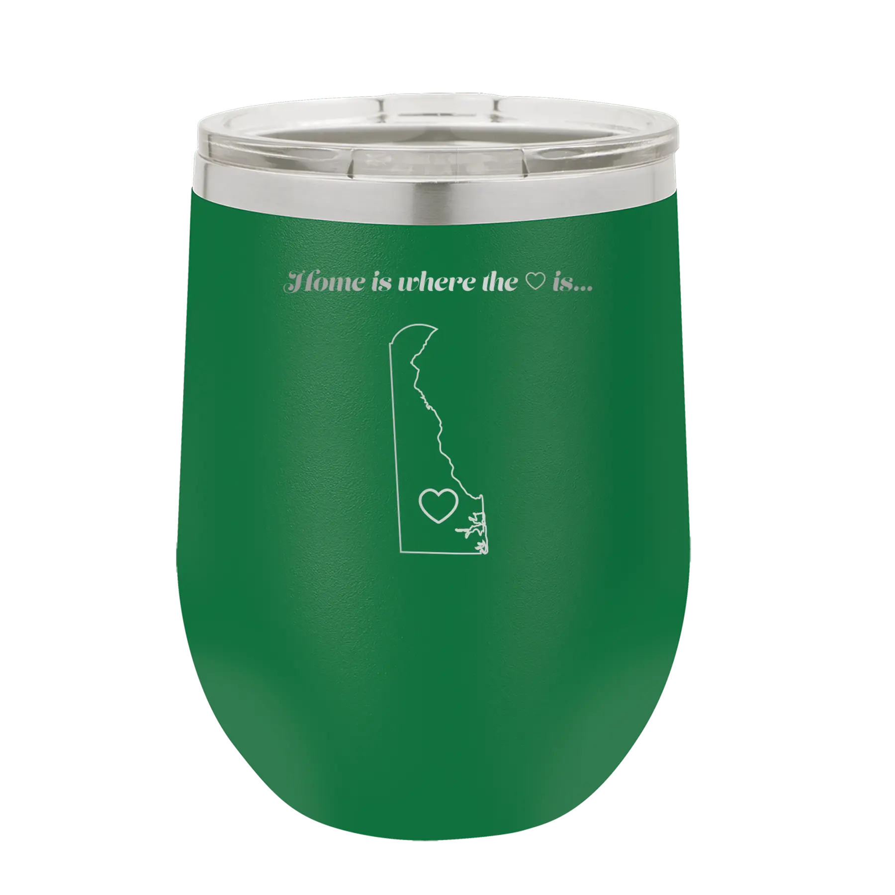 Delaware Heart Wine Cup | Green