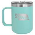 Nebraska Home 15 oz Mug | Teal