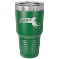 Massachusetts Home 30 oz Tumbler | Green