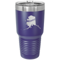 Alaska Home 30 oz Tumbler | Purple