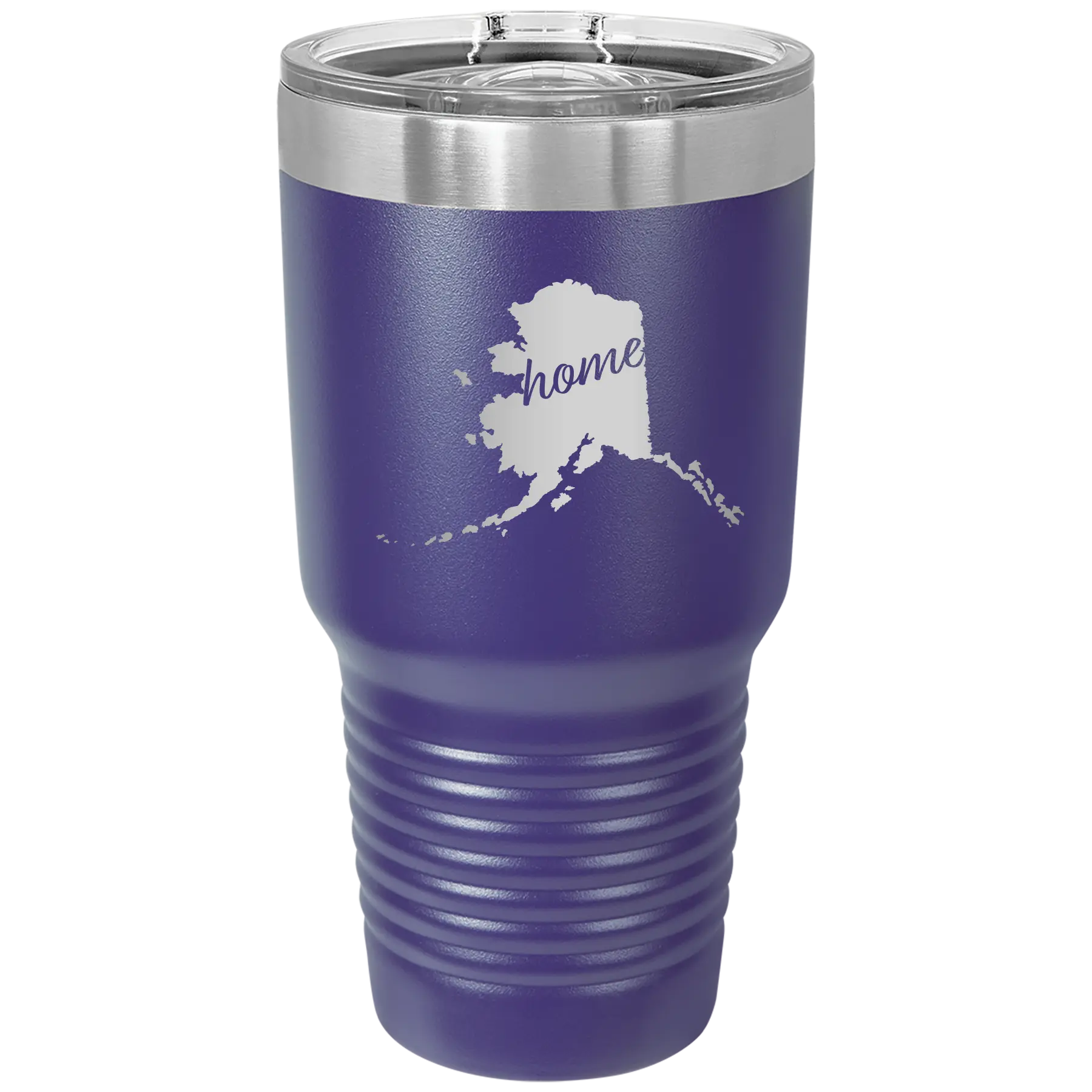 Alaska Home 30 oz Tumbler | Purple