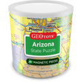 Arizona State 100 Piece Magnetic Jigsaw Puzzle Geotoys