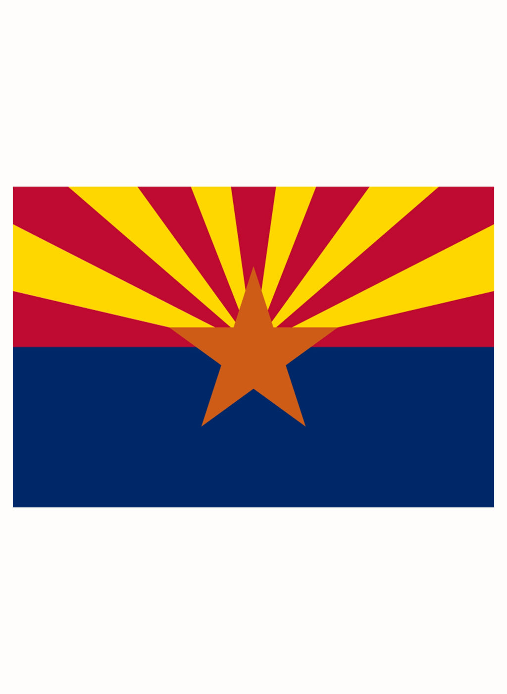 Arizona State Flag T-Shirt