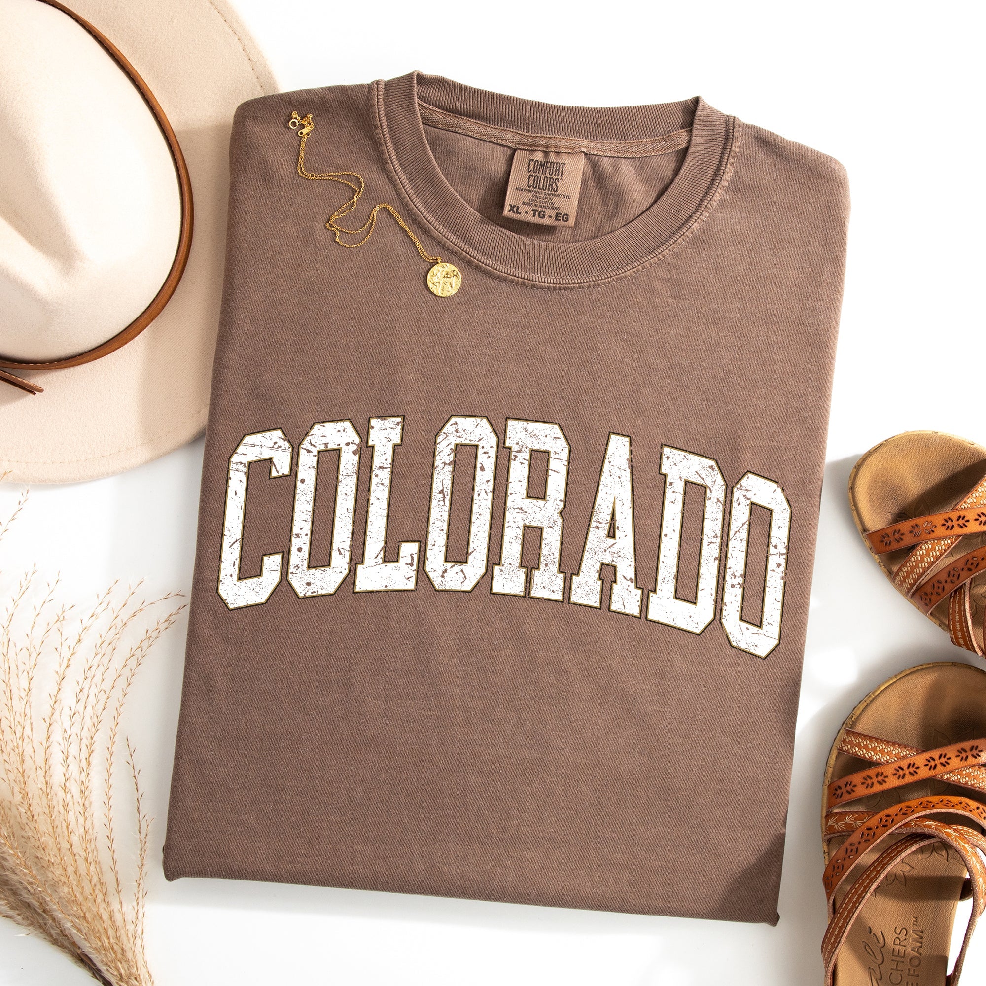 Colorado, Football, Sports, Game Day, Big Game, Touchdown, Tailgate Party, University, College, State Tshirt Comfort Colors T-Shirt