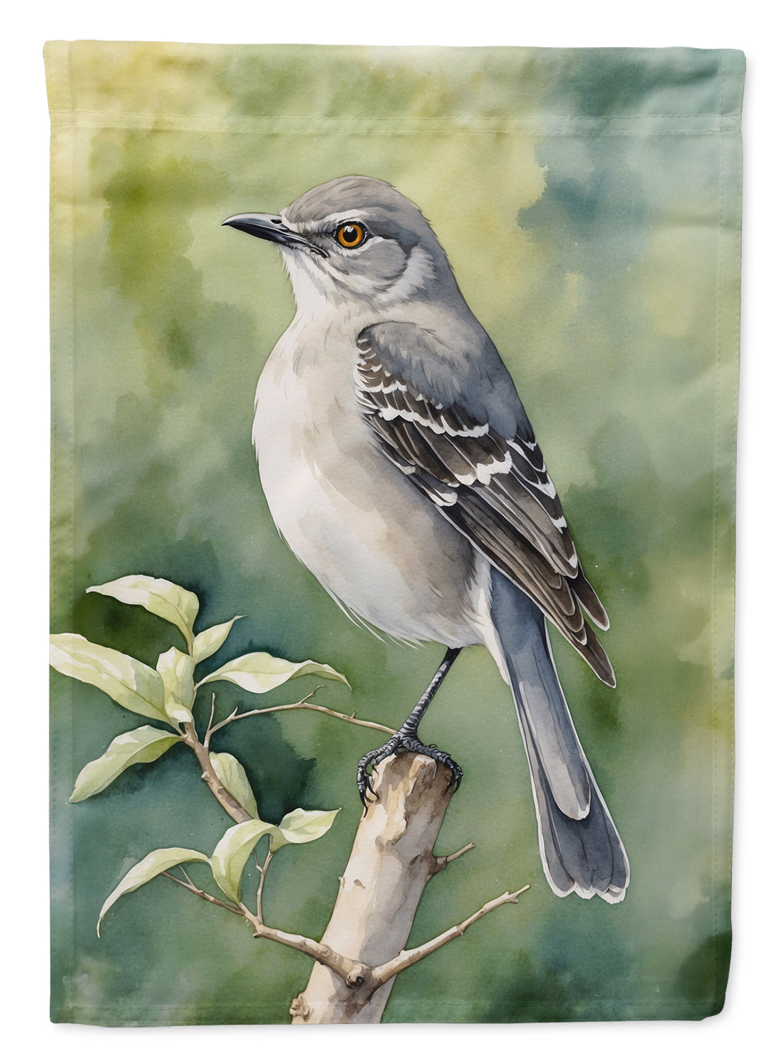 Arkansas Northern Mockingbird Garden Flag Mailbox Decorative Yard Banner Outside Patio Artwork for Flower Beds, Garden Size, Multicolor