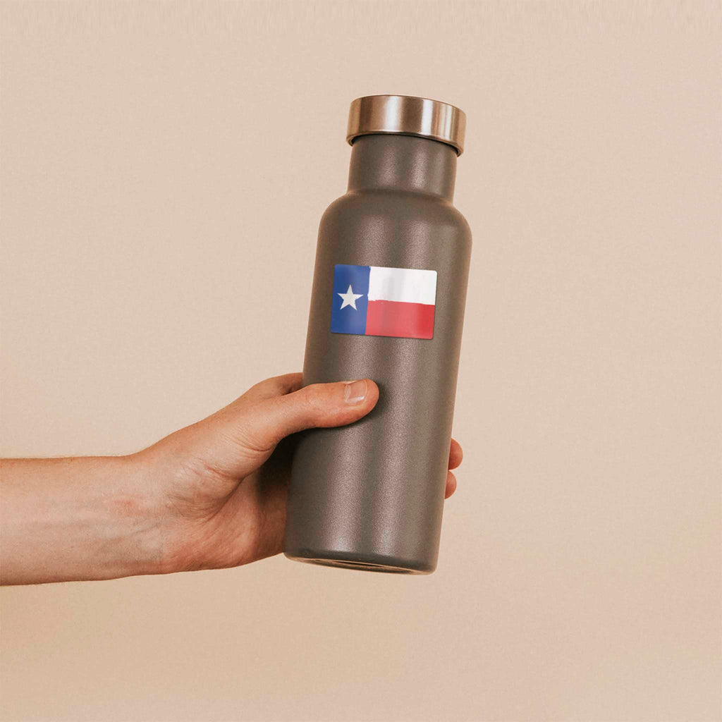 Texas Flag Sticker - Rectangle TX Decal
