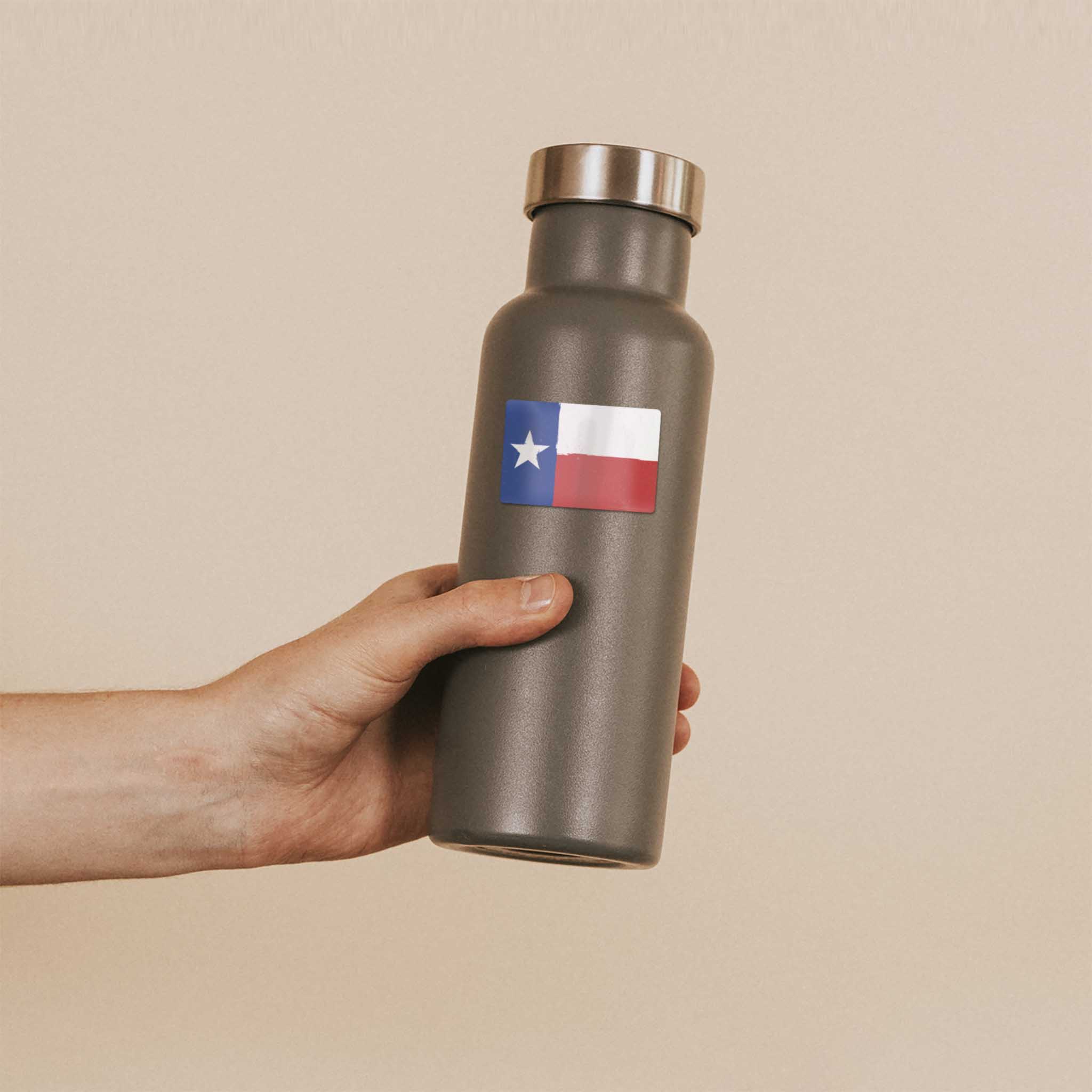 Texas Flag Sticker - Rectangle TX Decal