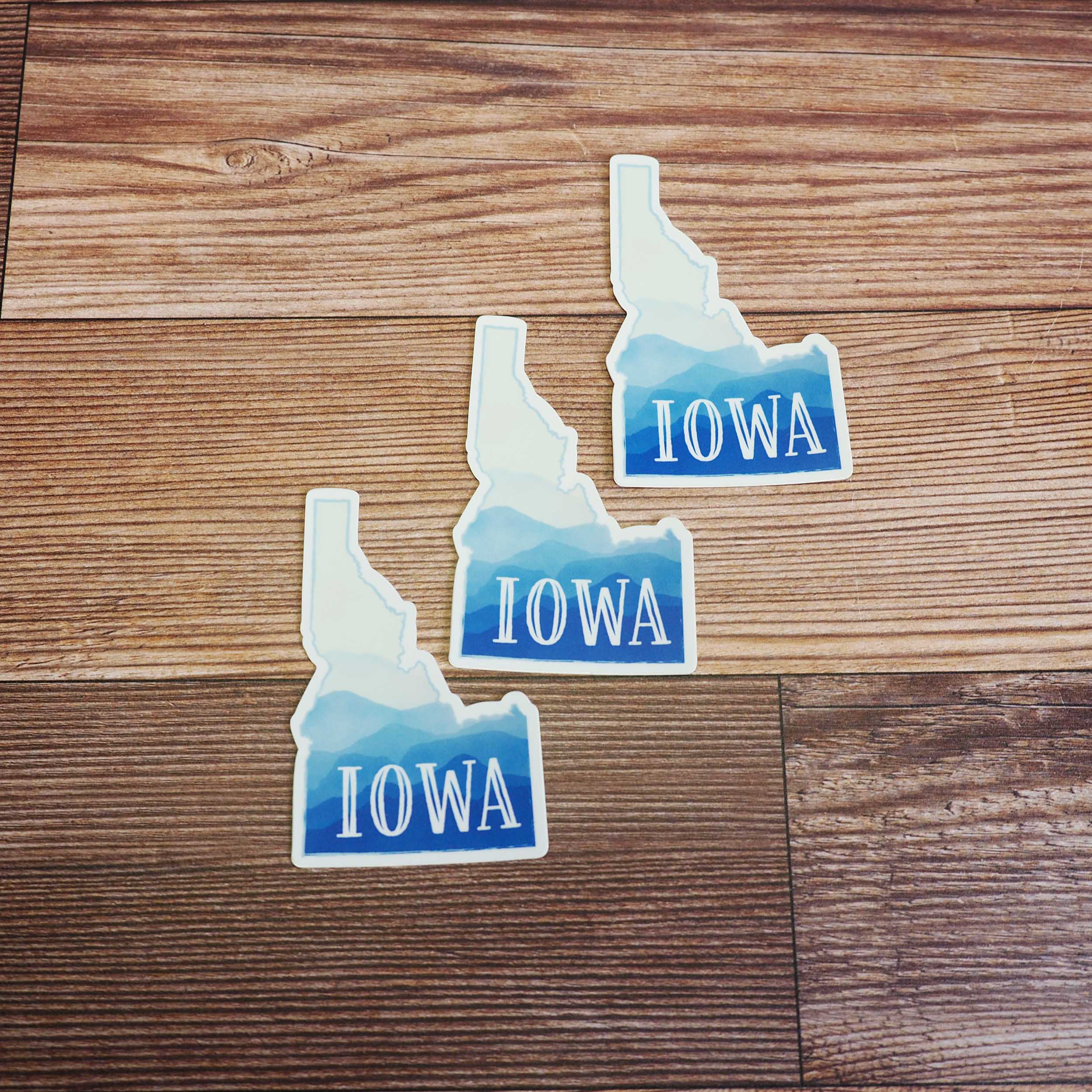 Iowa Idaho Sticker