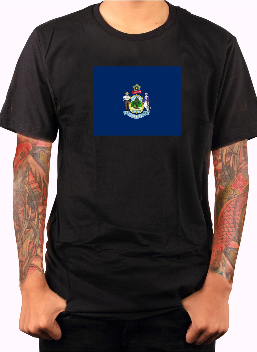 Maine State Flag T-Shirt