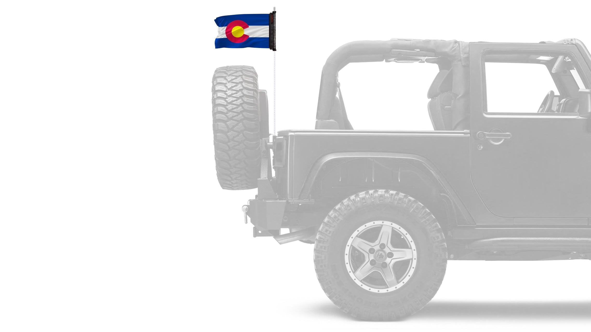 State Flag Colorado 12"x18" Forever Wave Flag