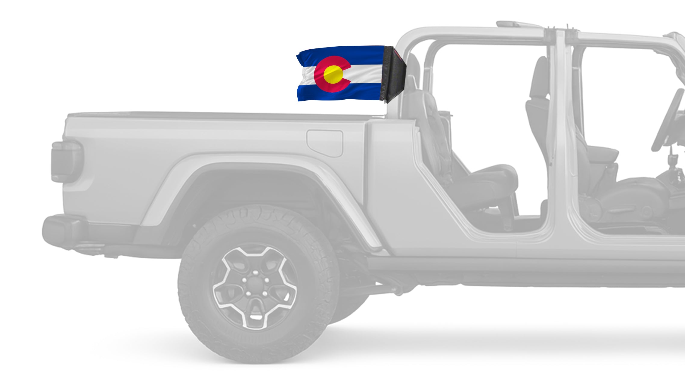 State Flag Colorado 12"x18" Forever Wave Flag