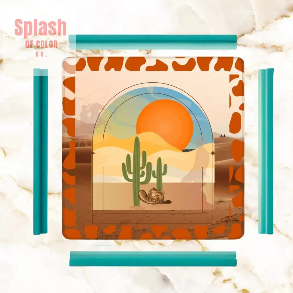 Dark Desert Highway Arizona State Mahjong Mat
