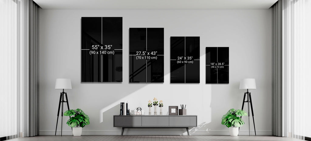 New York Glass Wall Art