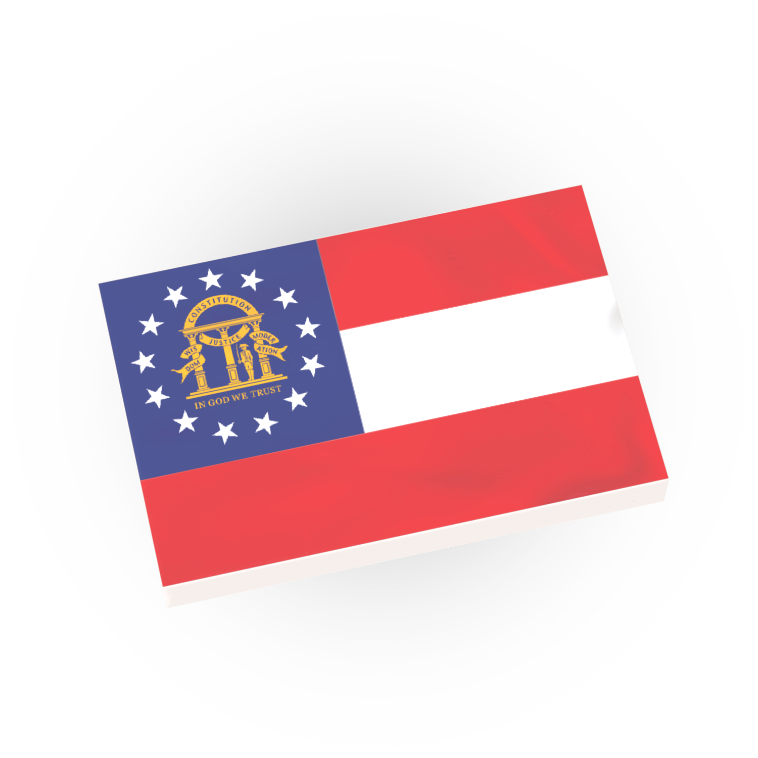 50 State Flags Pack - USA State Flags - Custom Printed 2x3 Tile - Made Using LEGO® Parts