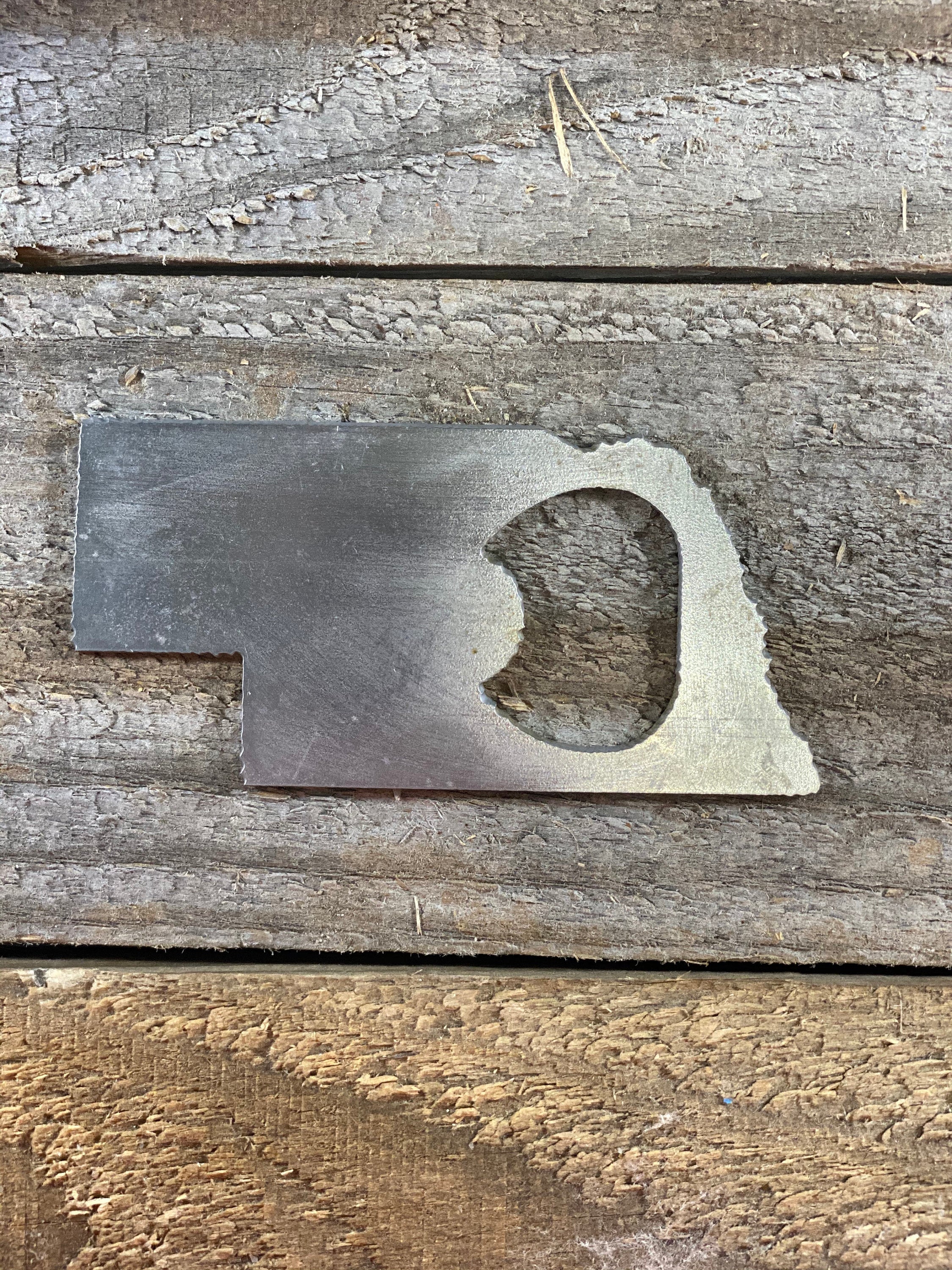Nebraska State Bottle Opener