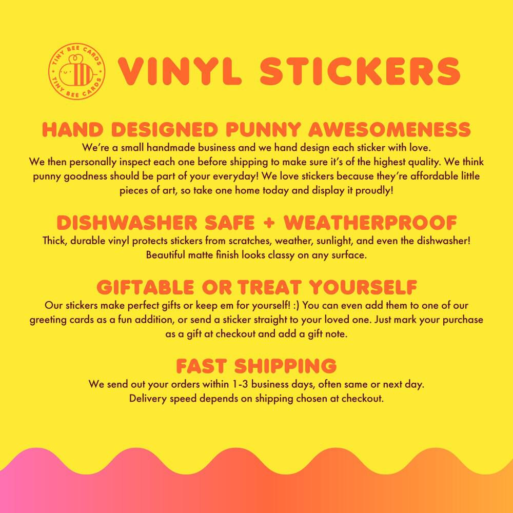 California State Vinyl Sticker