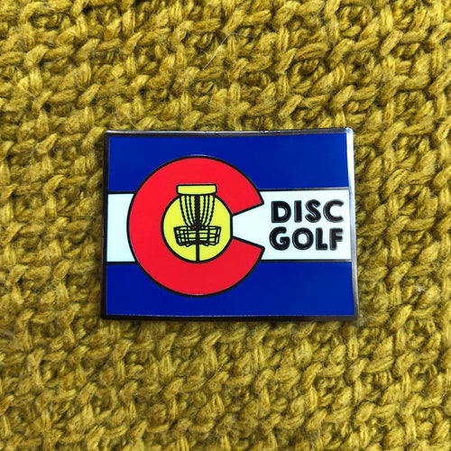 Colorado State Pin - Metal Butterfly