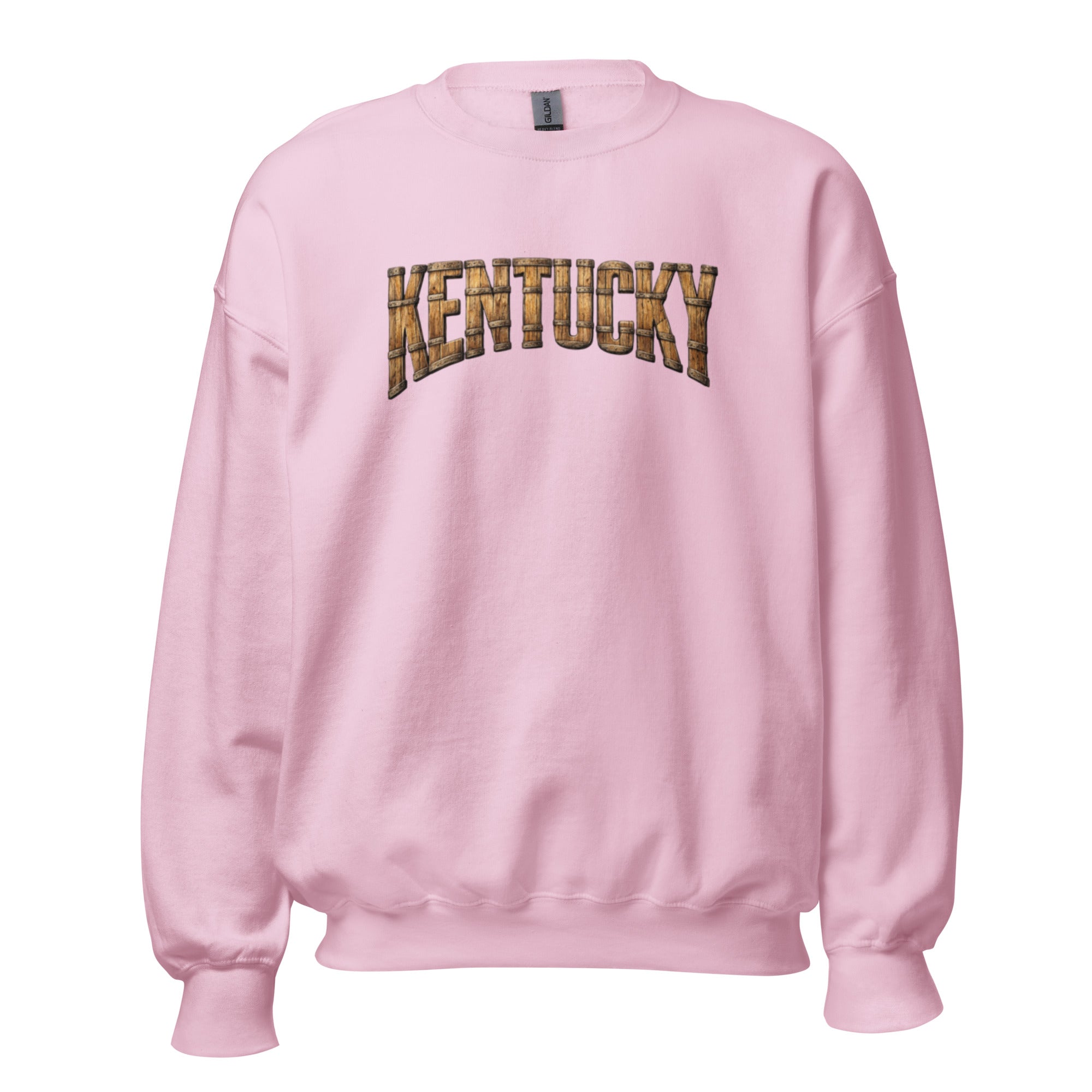 Kentucky Bourbon Sweatshirt | Barrel Text Design | Cozy Fit