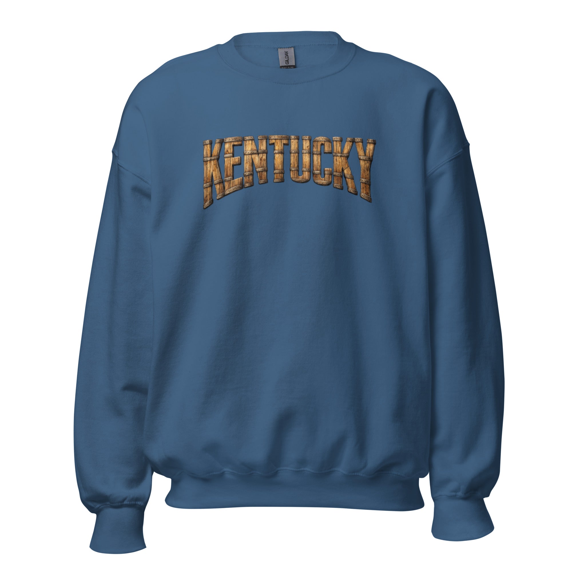 Kentucky Bourbon Sweatshirt | Barrel Text Design | Cozy Fit