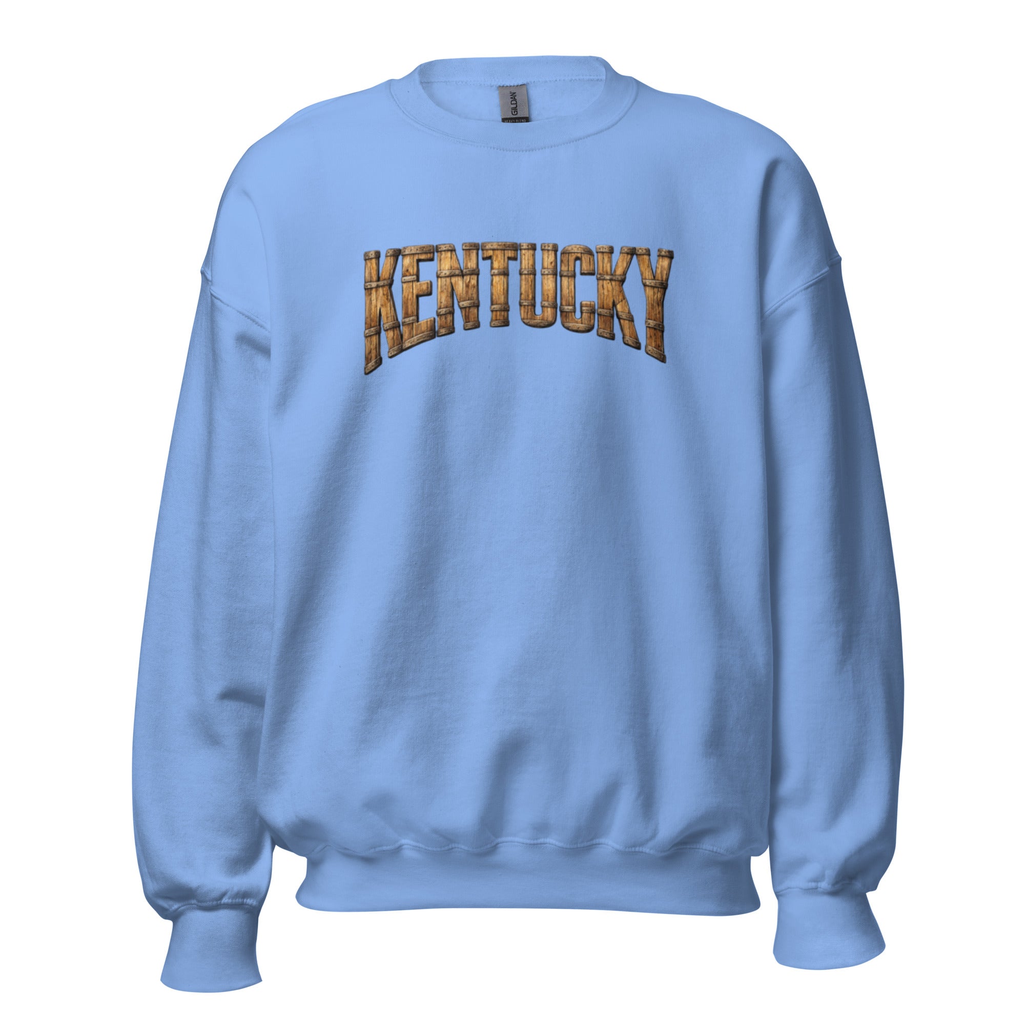 Kentucky Bourbon Sweatshirt | Barrel Text Design | Cozy Fit