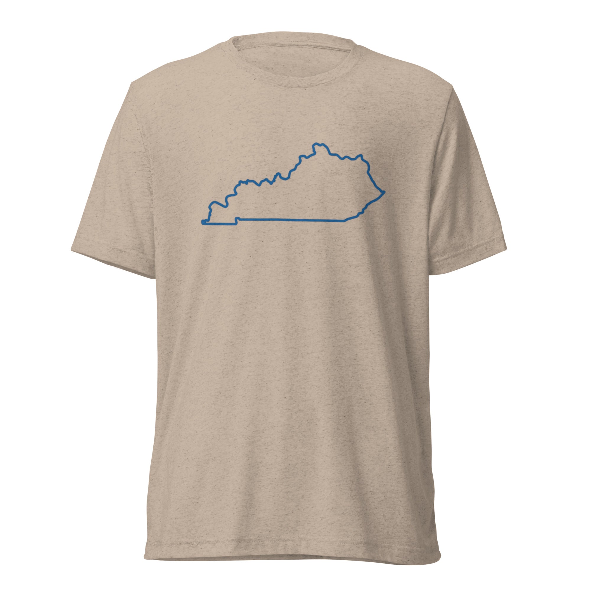 Kentucky State Outline T-Shirt | Minimalist Design | Elite Tri-Blend