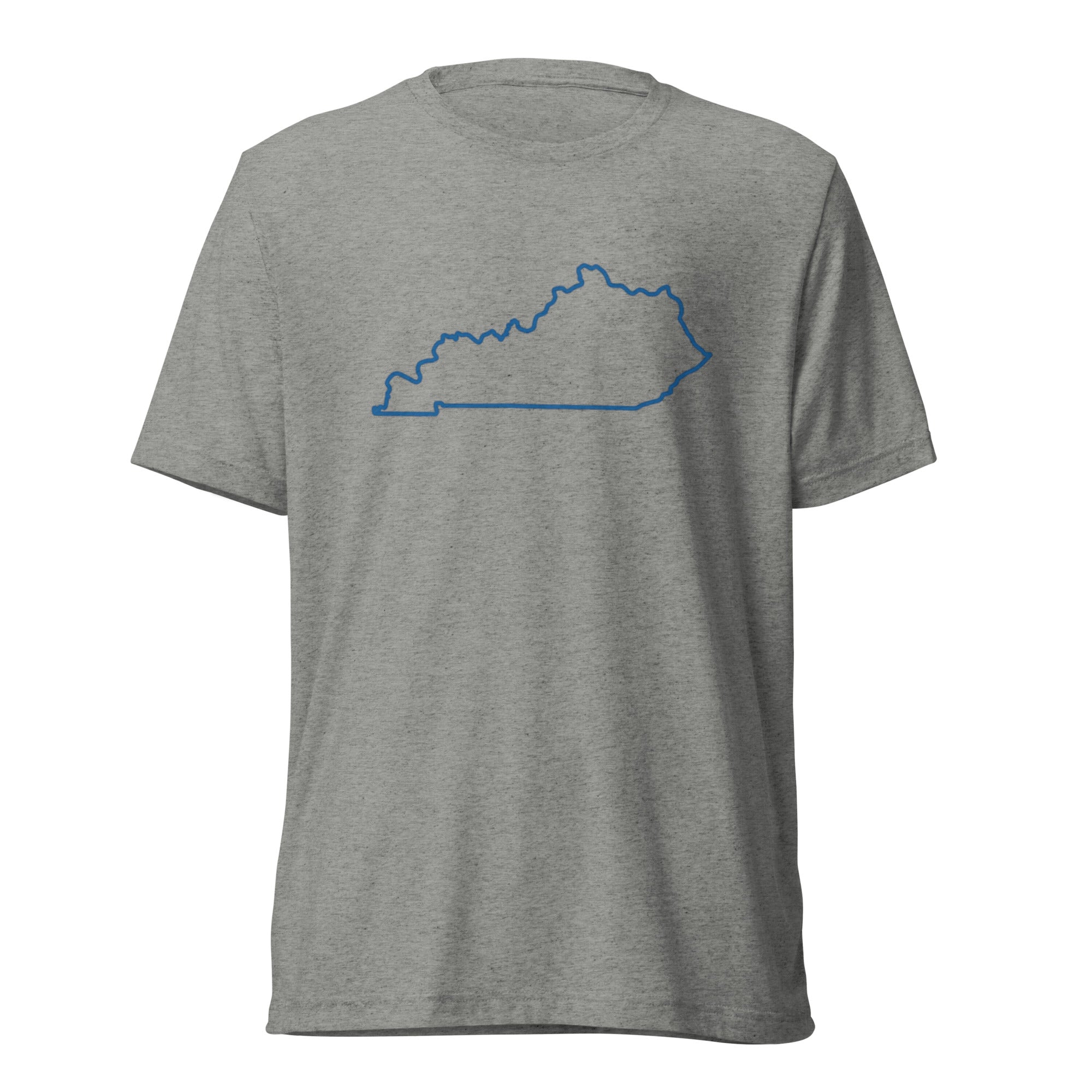 Kentucky State Outline T-Shirt | Minimalist Design | Elite Tri-Blend
