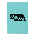 Nebraska Home Leatherette Journal (small) | Teal