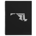 Maryland Home Spiral Notebook (large) | Black