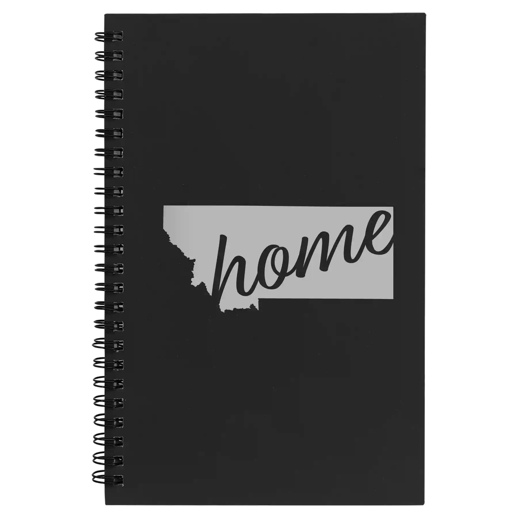 Montana Home Spiral Notebook (small) | Black