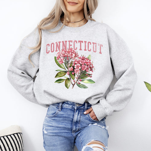 Connecticut State Flower Sweatshirt