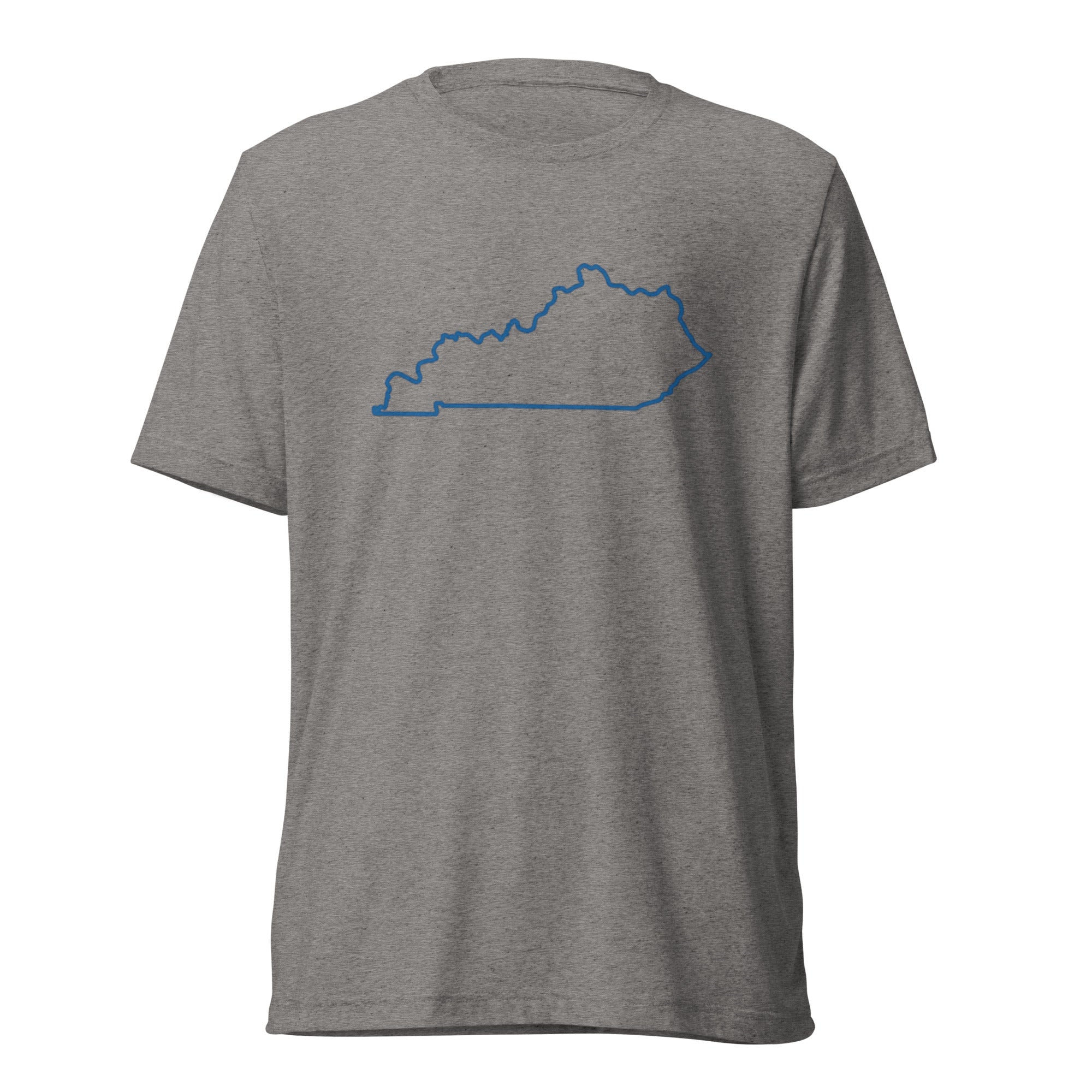 Kentucky State Outline T-Shirt | Minimalist Design | Elite Tri-Blend