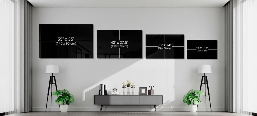 New York Glass Wall Art